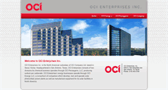 Desktop Screenshot of ocienterprises.com